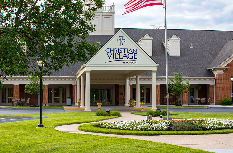 Entrance of Christian Village Mason