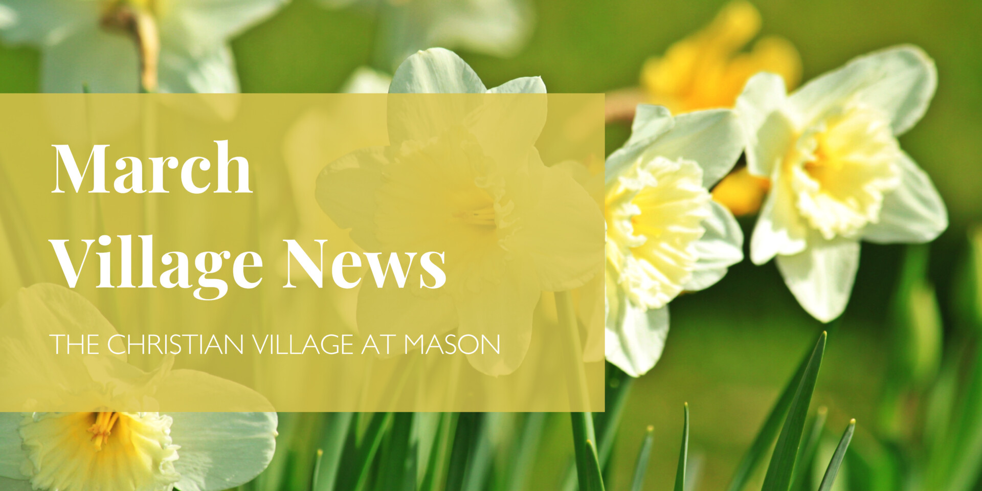 March CVM Village News